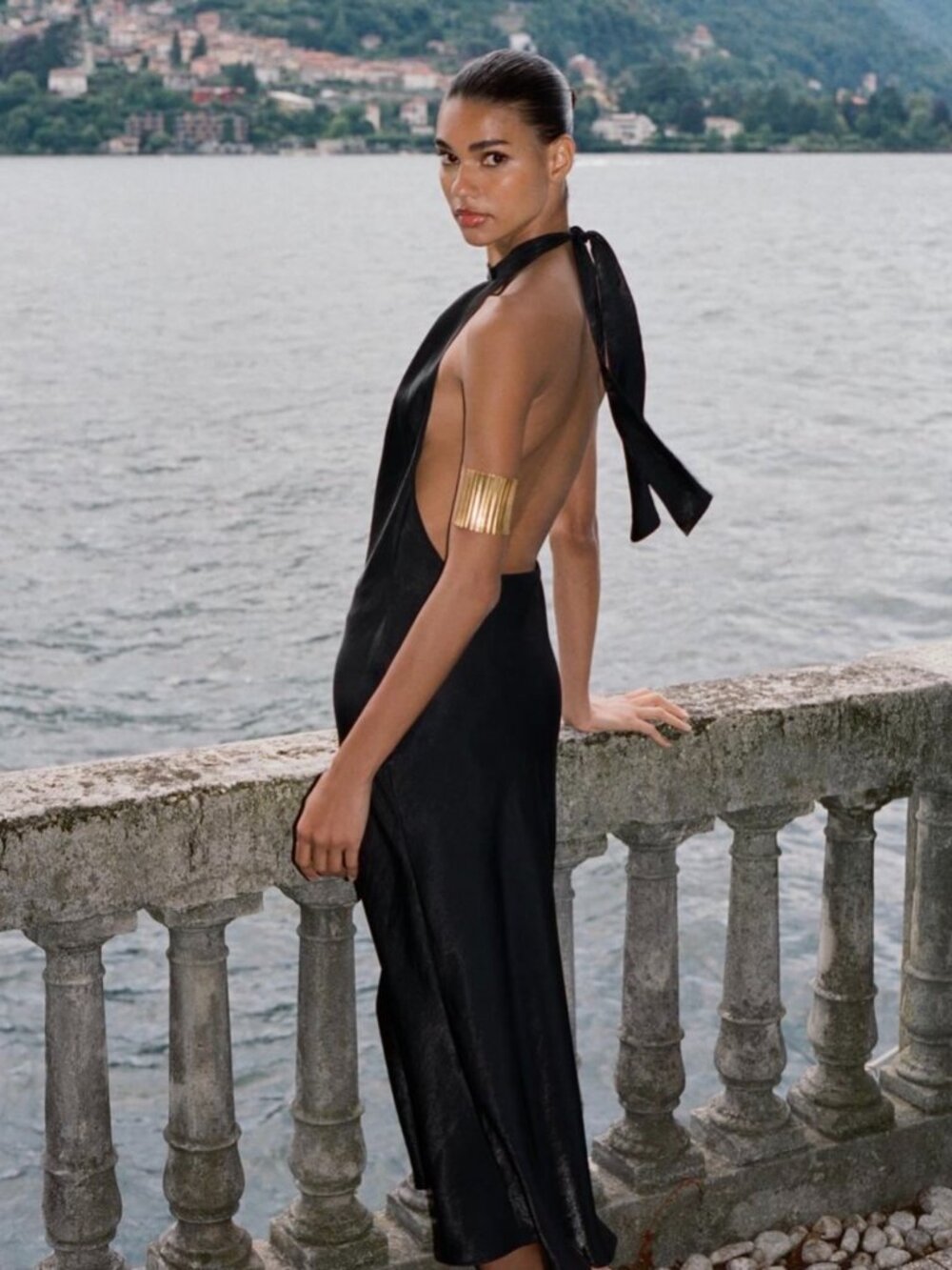 ZARA OPEN BACK DRESS